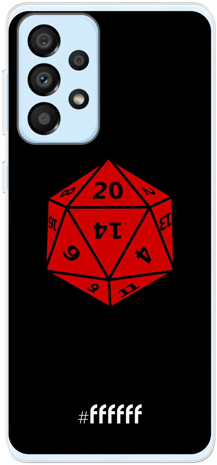 D20 - Black Galaxy A33 5G