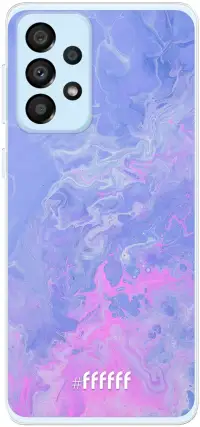 Purple and Pink Water Galaxy A33 5G