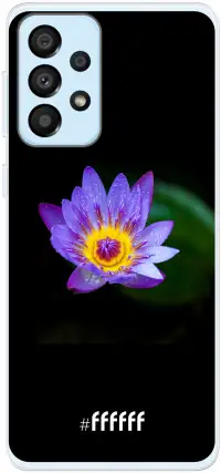 Purple Flower in the Dark Galaxy A33 5G