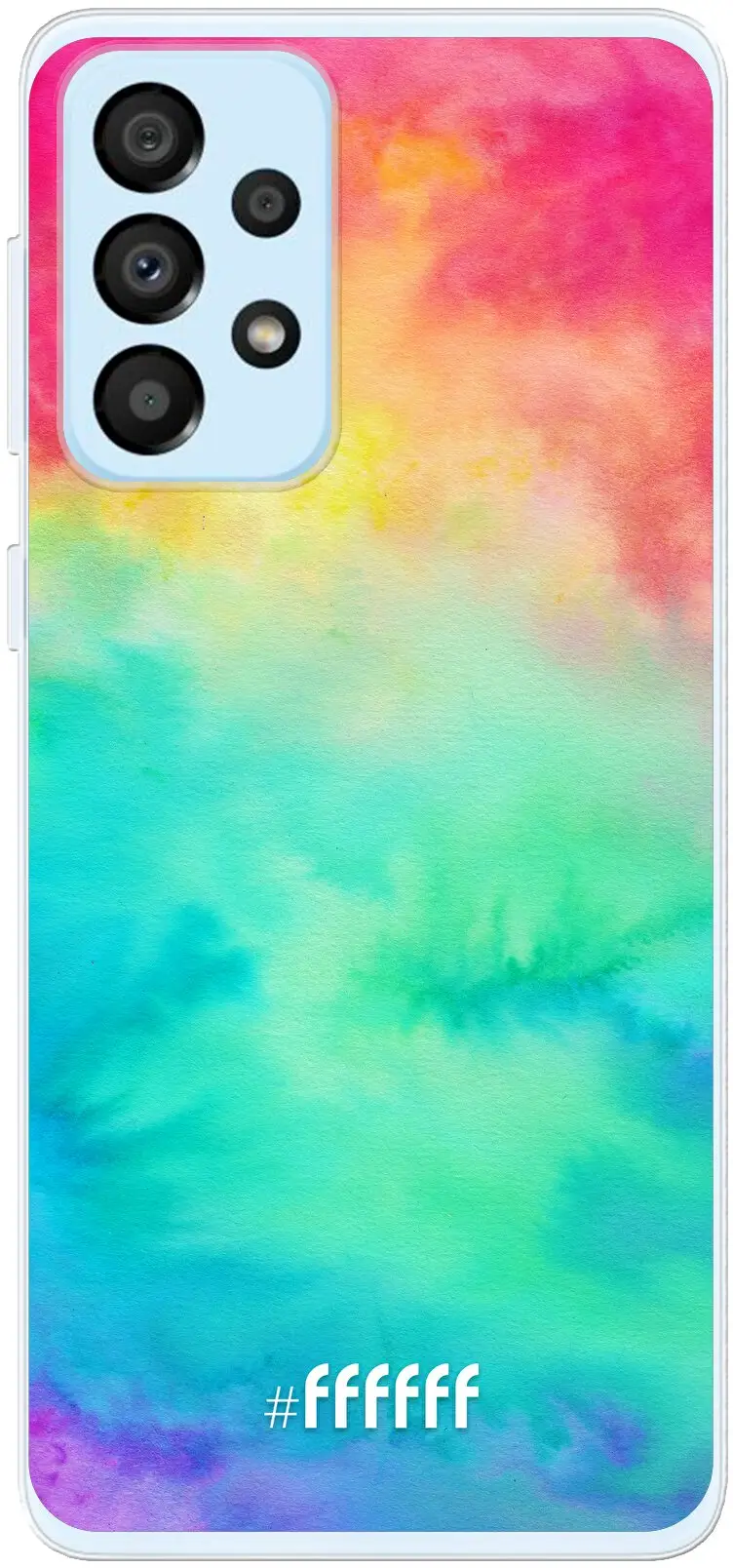 Rainbow Tie Dye Galaxy A33 5G