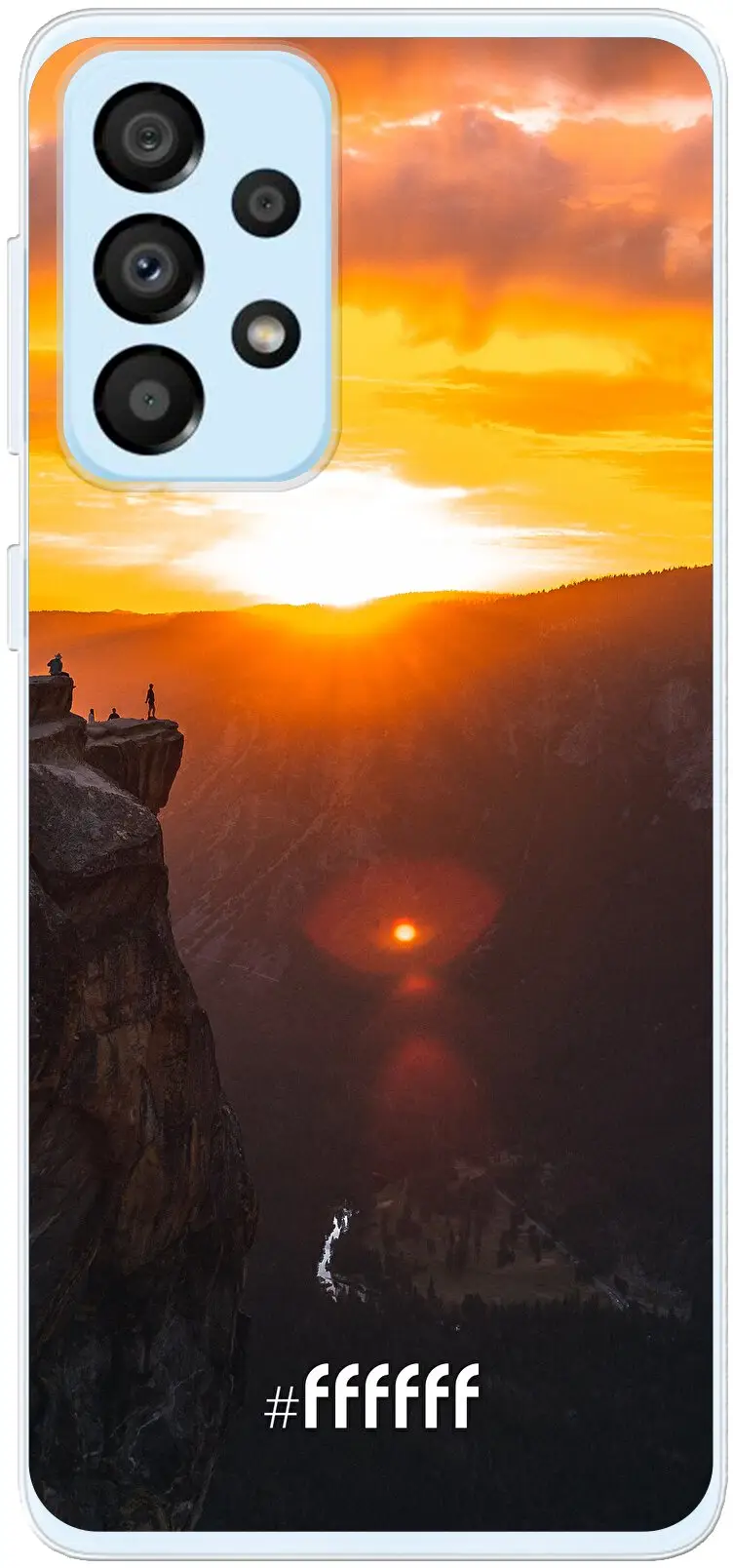 Rock Formation Sunset Galaxy A33 5G