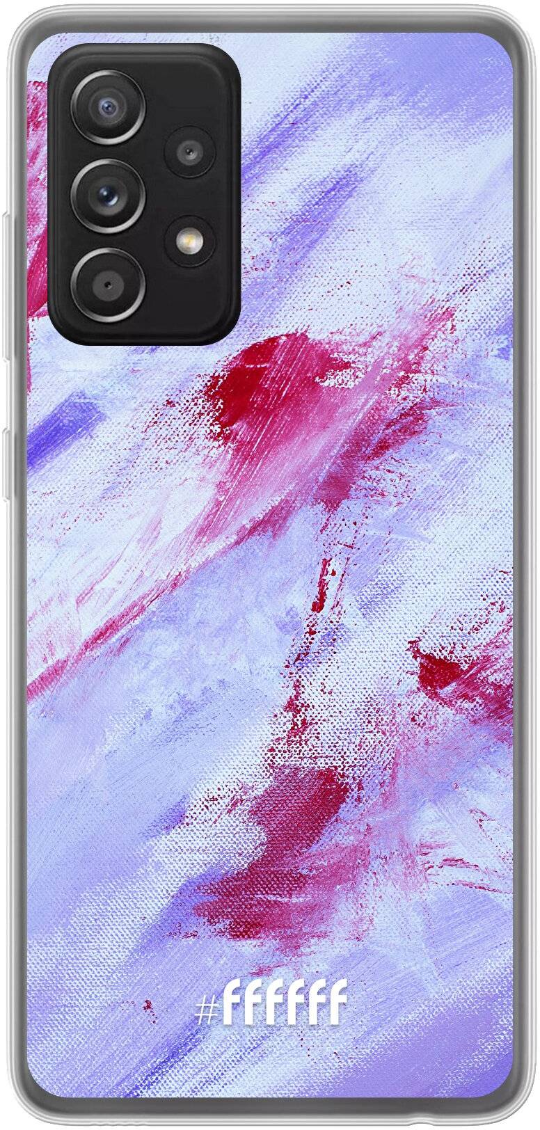 Abstract Pinks Galaxy A52