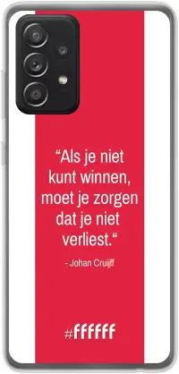 AFC Ajax Quote Johan Cruijff Galaxy A52