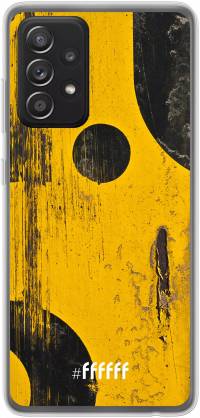Black And Yellow Galaxy A52