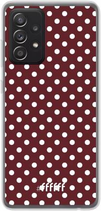 Burgundy Dots Galaxy A52