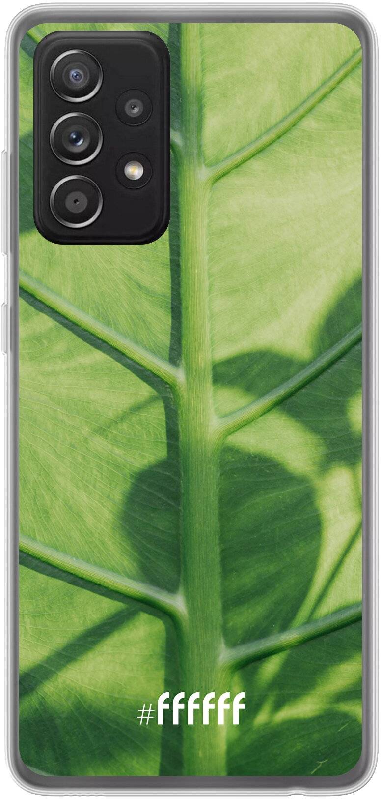 Leaves Macro Galaxy A52