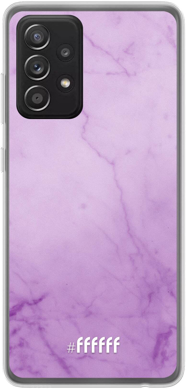 Lilac Marble Galaxy A52