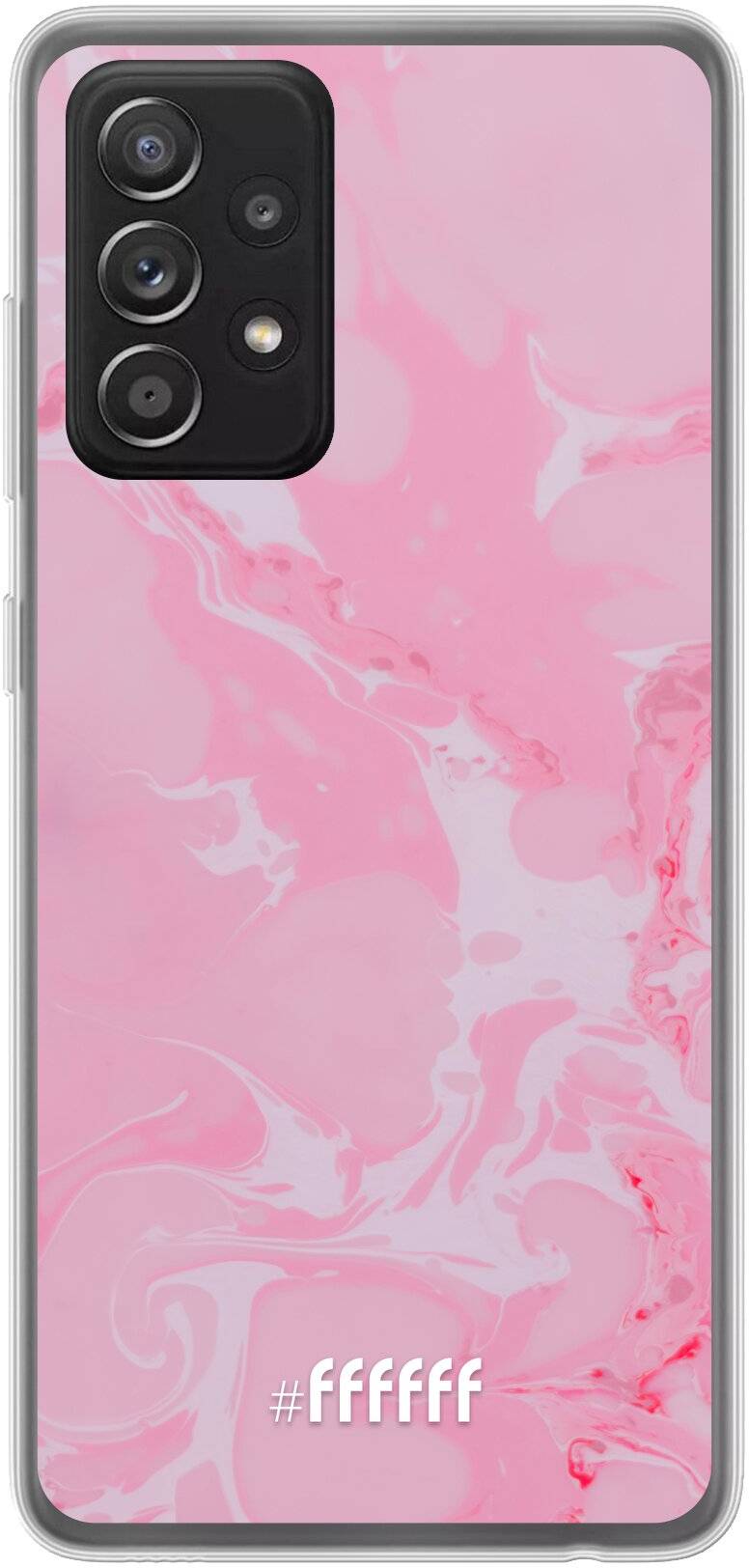 Pink Sync Galaxy A52