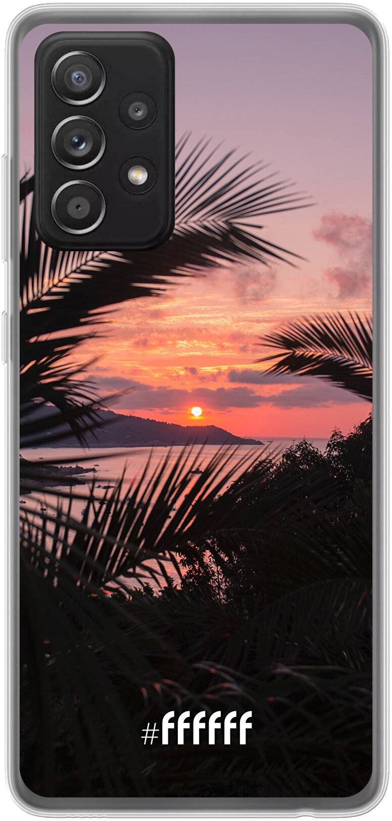 Pretty Sunset Galaxy A52