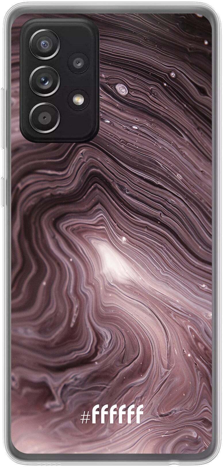 Purple Marble Galaxy A52