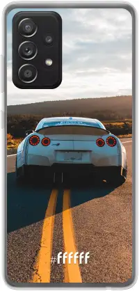 Silver Sports Car Galaxy A52