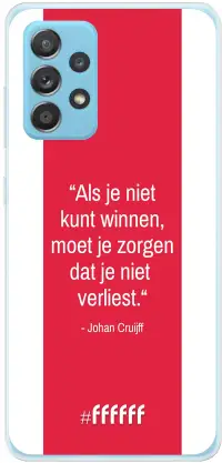 AFC Ajax Quote Johan Cruijff Galaxy A53 5G