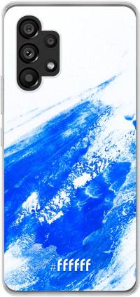 Blue Brush Stroke Galaxy A53 5G