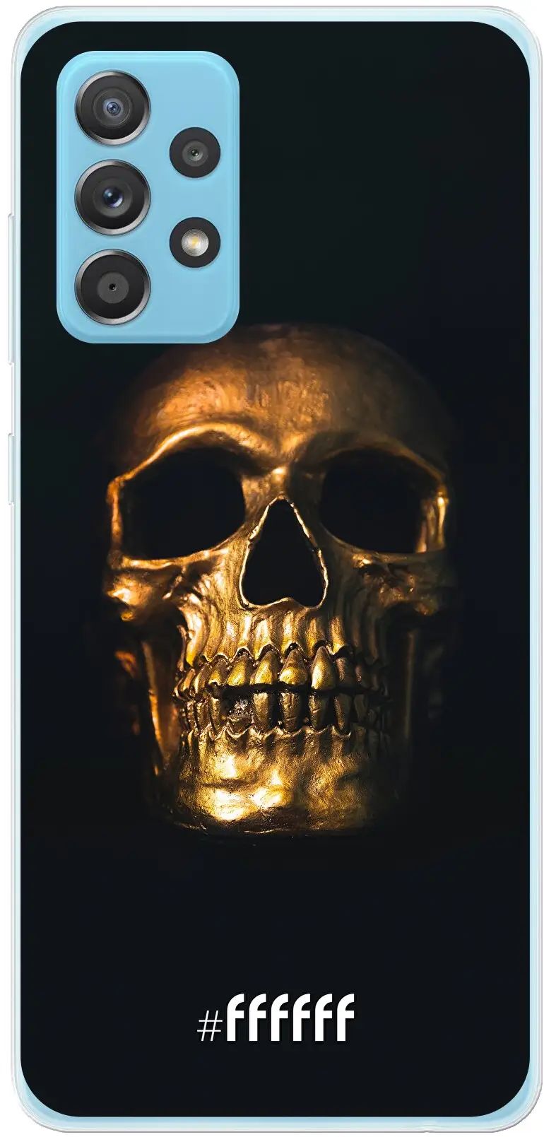 Gold Skull Galaxy A53 5G