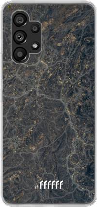 Golden Glitter Marble Galaxy A53 5G