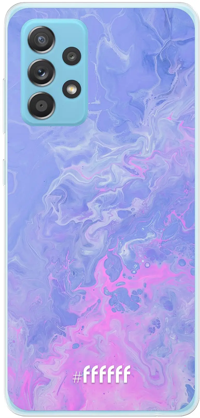 Purple and Pink Water Galaxy A53 5G