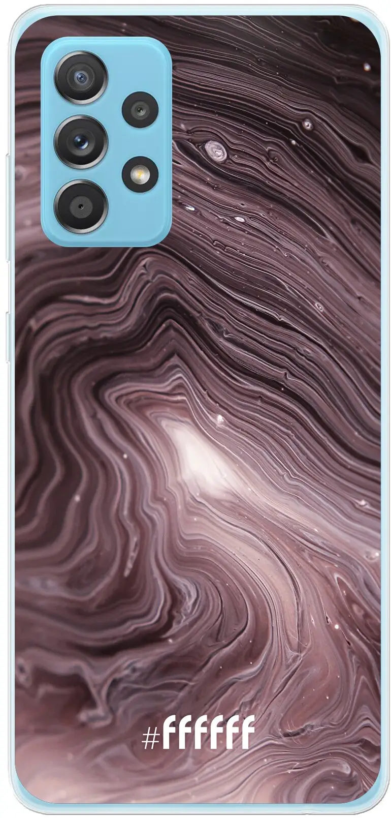 Purple Marble Galaxy A53 5G