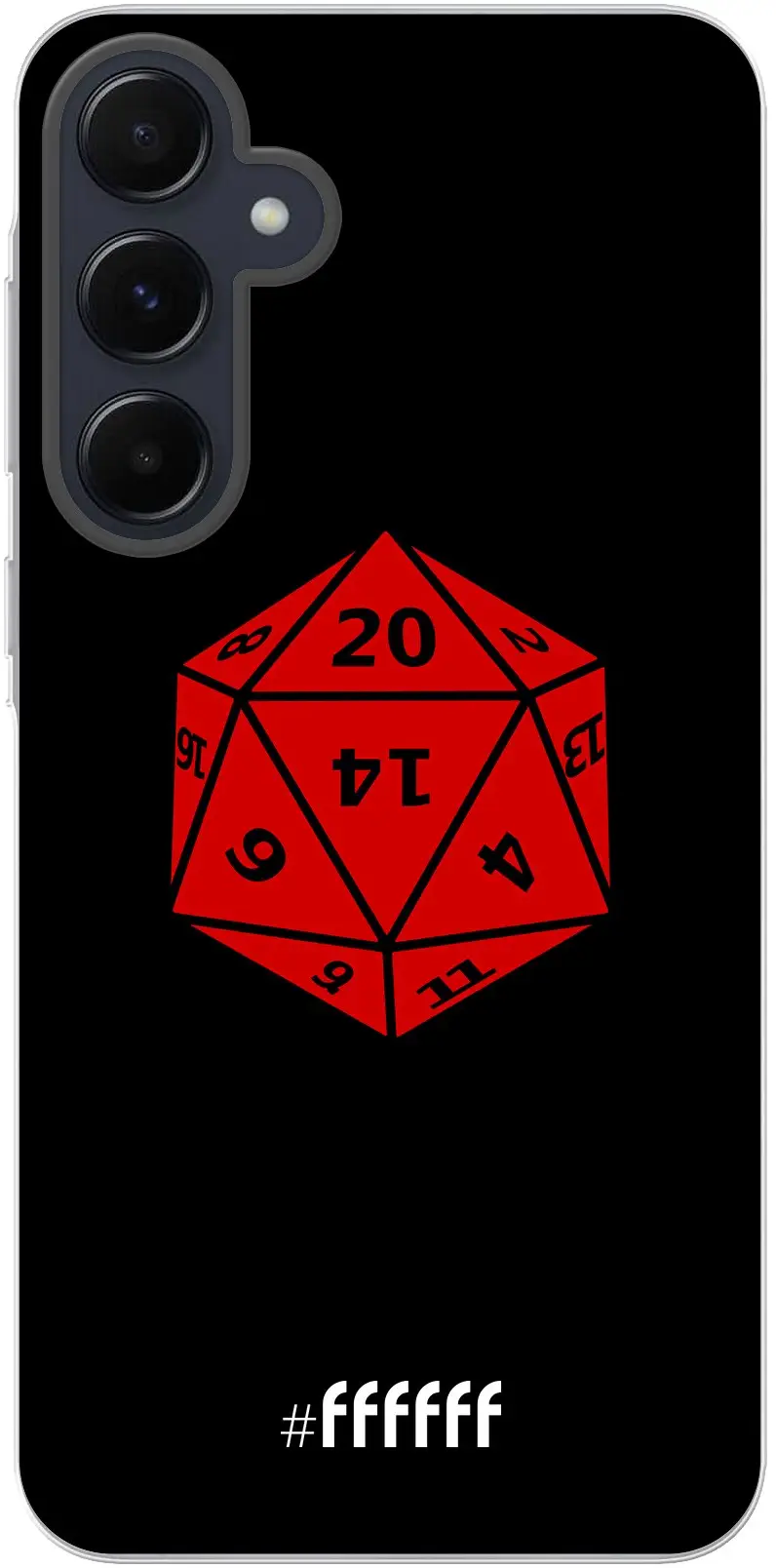 D20 - Black Galaxy A55