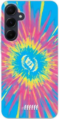 Flower Tie Dye Galaxy A55