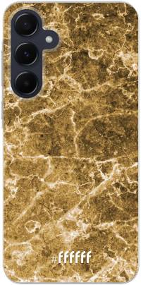 Gold Marble Galaxy A55