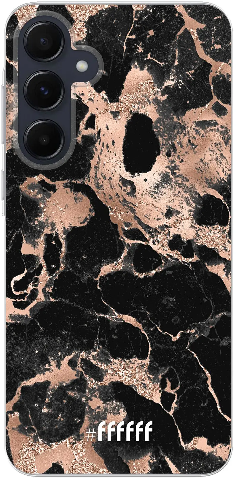 Rose Gold Marble Galaxy A55