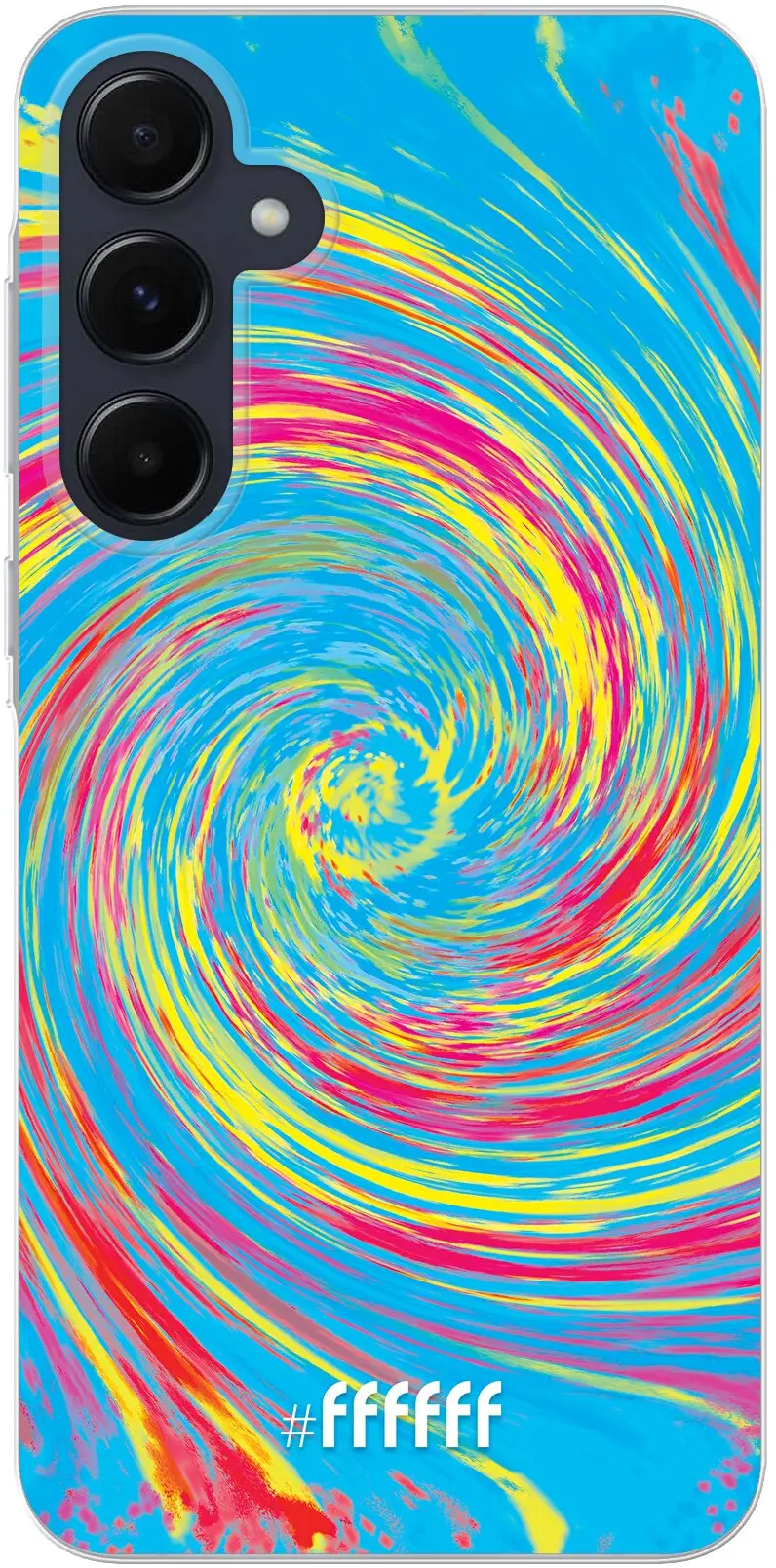 Swirl Tie Dye Galaxy A55