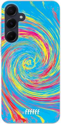 Swirl Tie Dye Galaxy A55