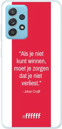 AFC Ajax Quote Johan Cruijff Galaxy A73 5G