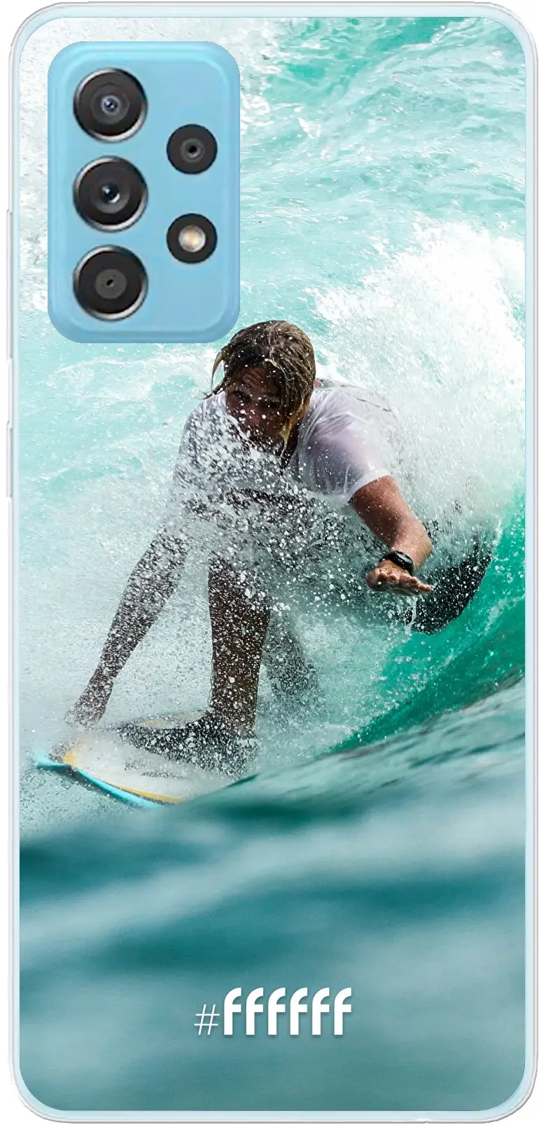 Boy Surfing Galaxy A73 5G