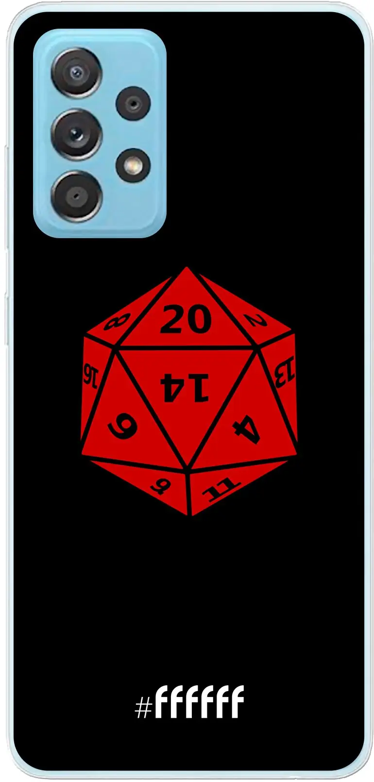 D20 - Black Galaxy A73 5G