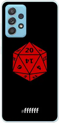 D20 - Black Galaxy A73 5G