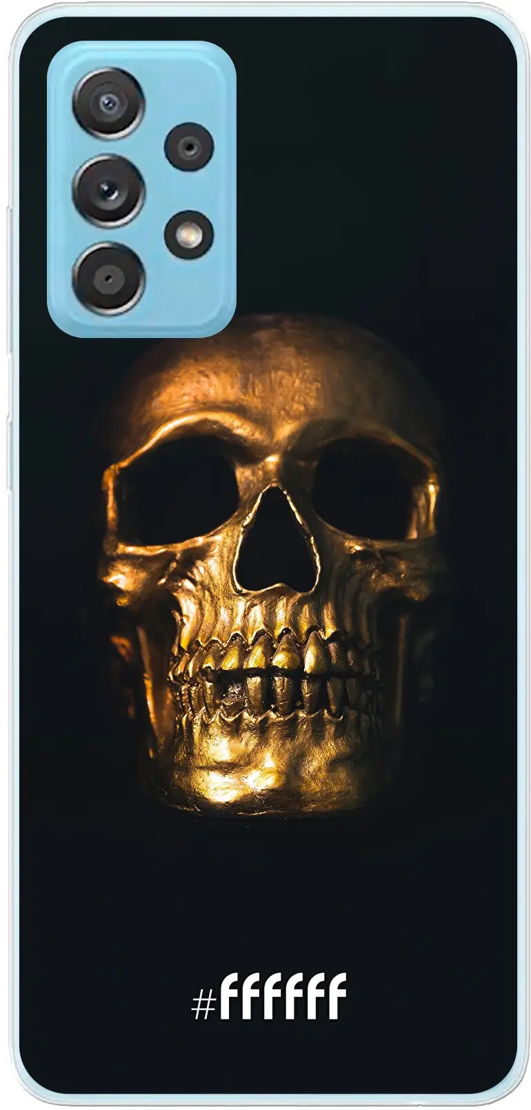 Gold Skull Galaxy A73 5G