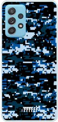 Navy Camouflage Galaxy A73 5G