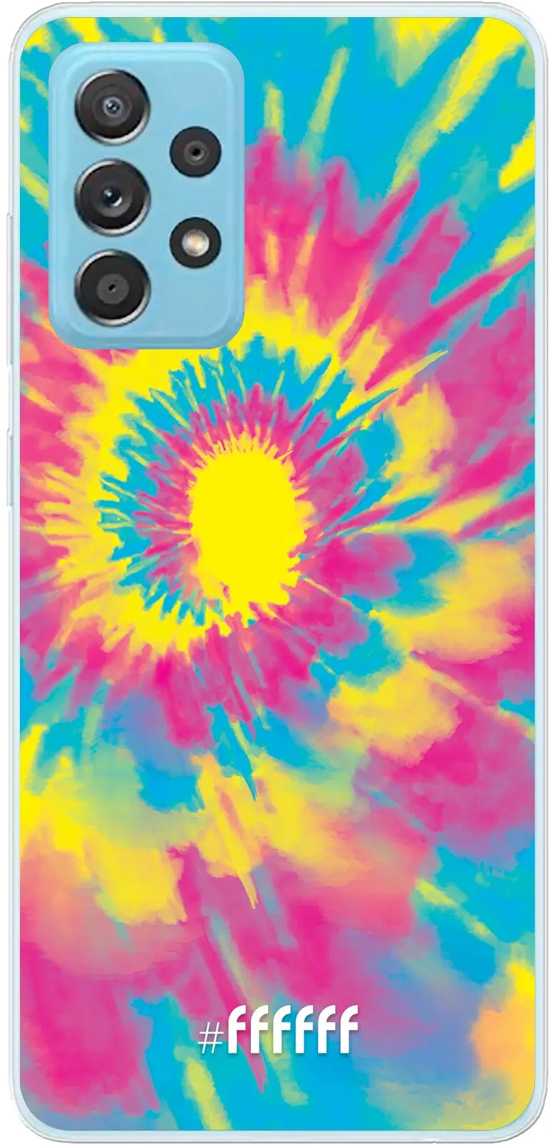 Psychedelic Tie Dye Galaxy A73 5G