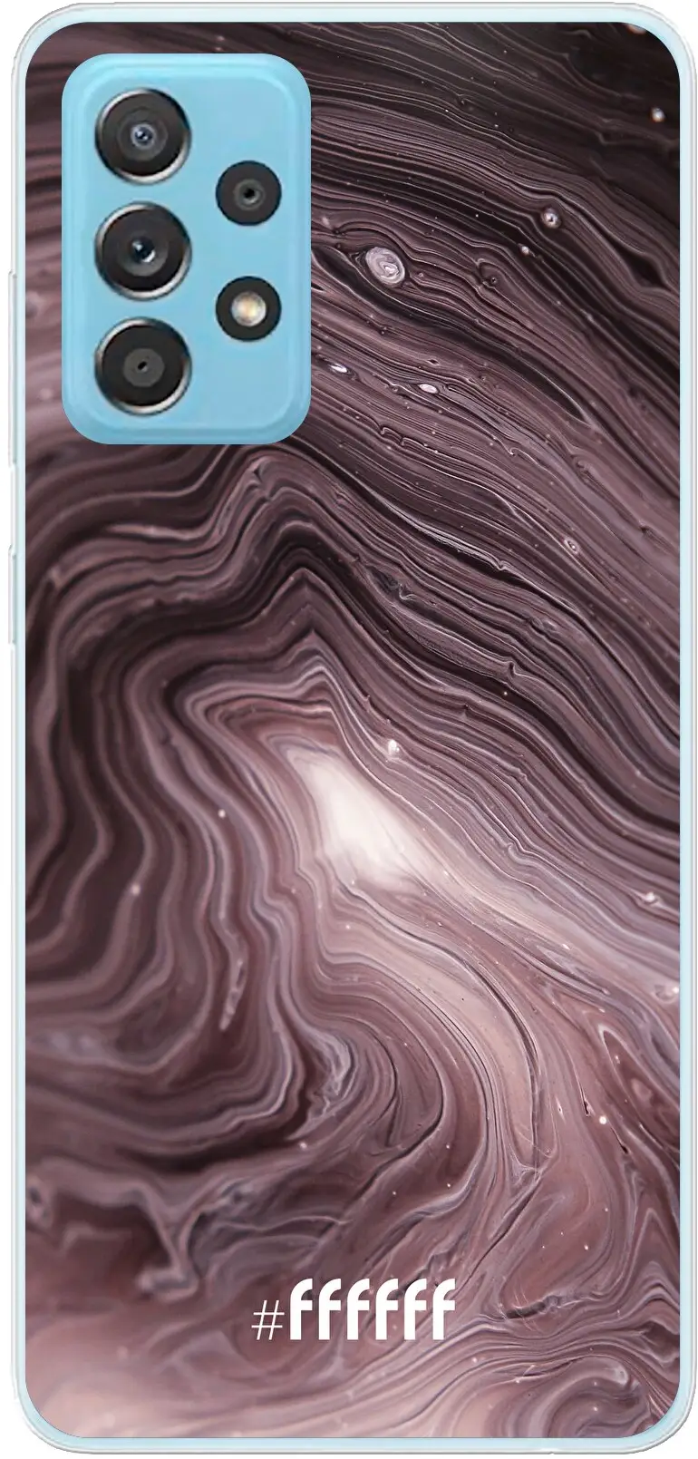 Purple Marble Galaxy A73 5G