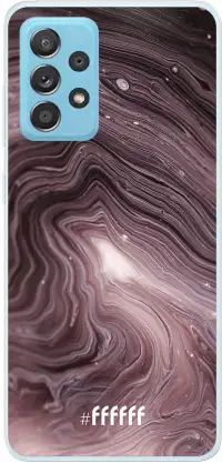 Purple Marble Galaxy A73 5G