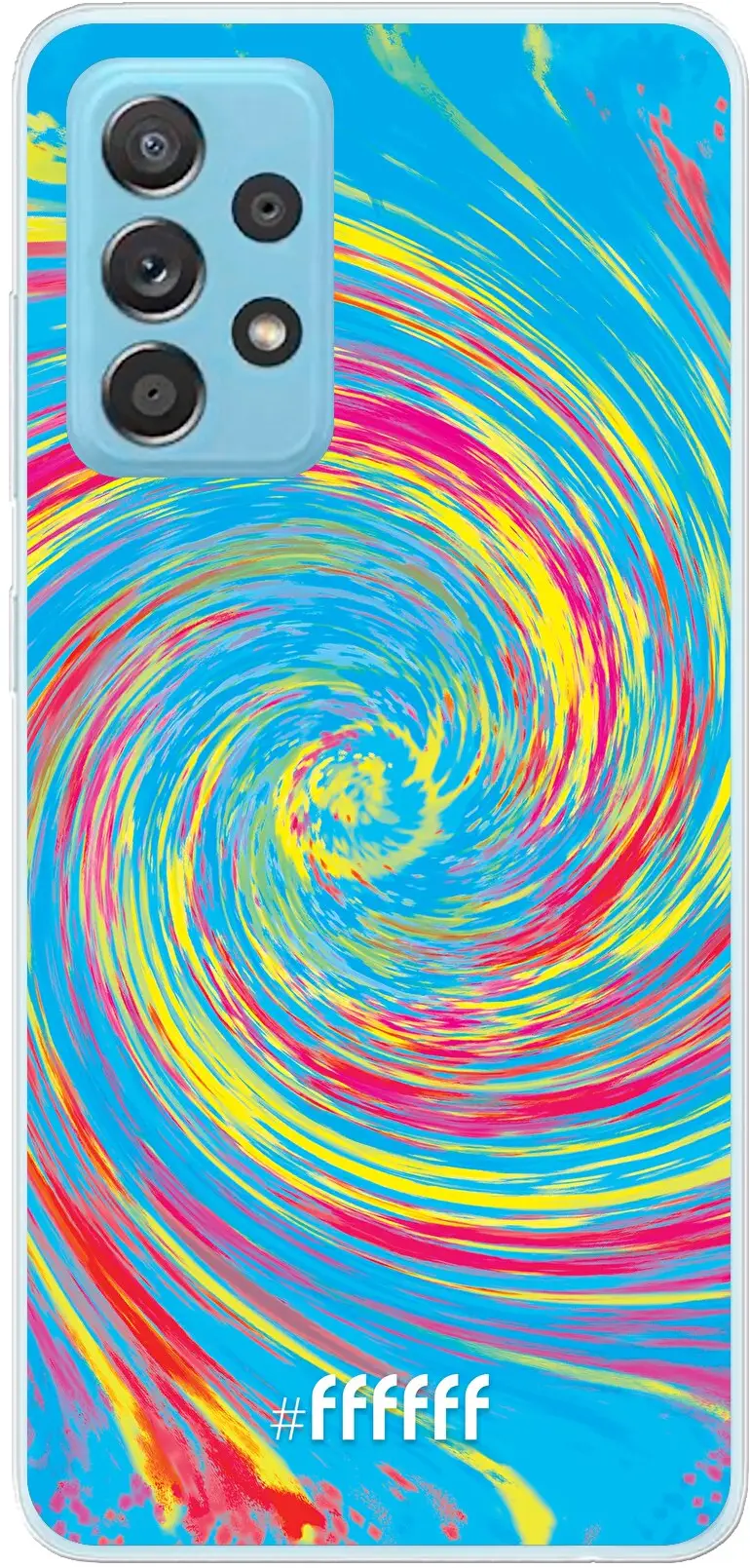 Swirl Tie Dye Galaxy A73 5G