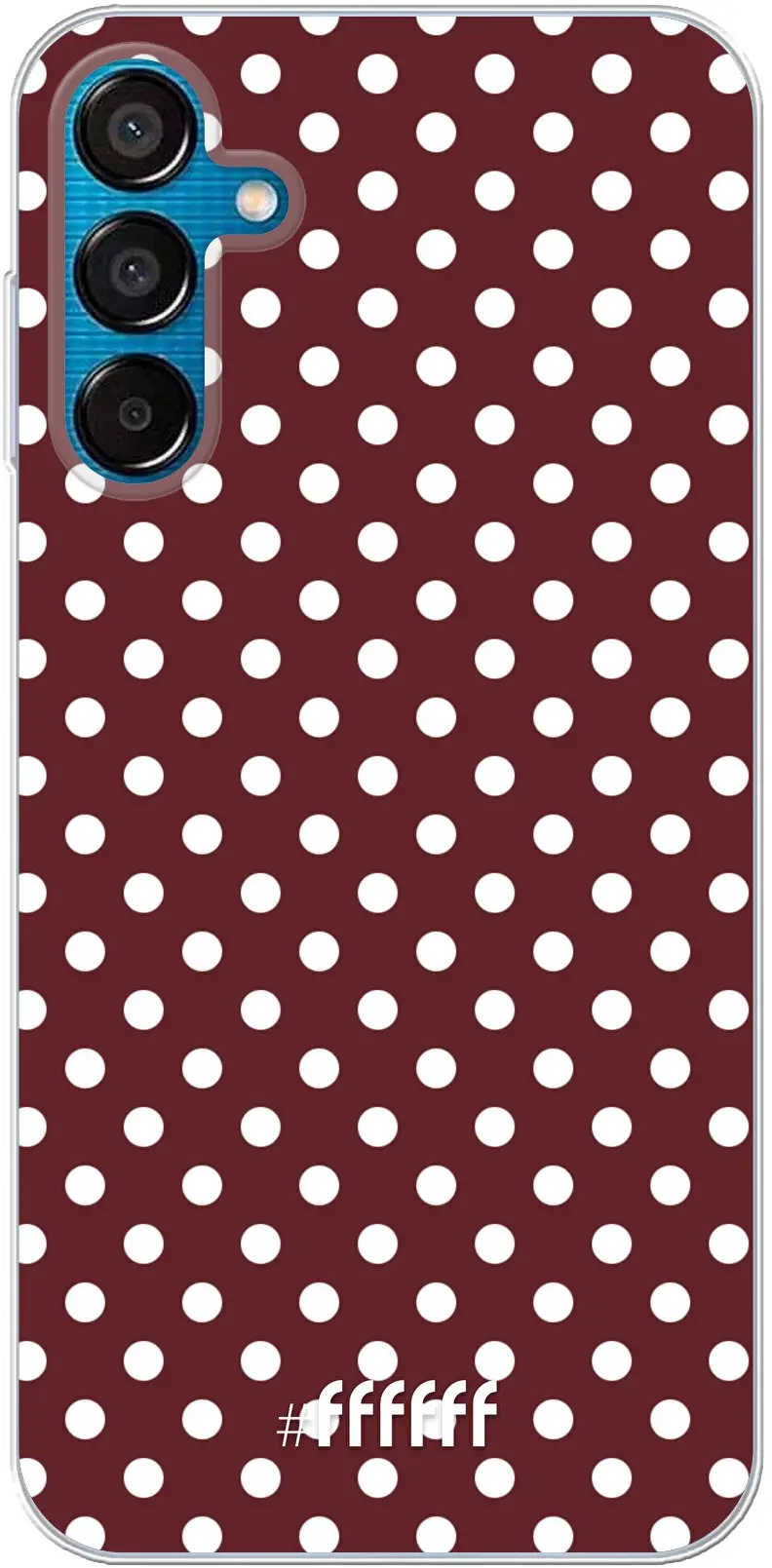 Burgundy Dots Galaxy M15