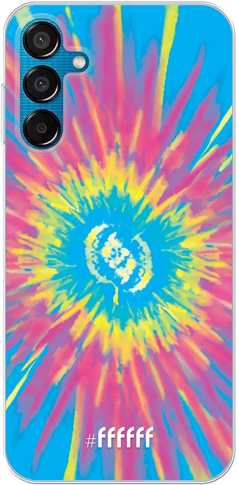 Flower Tie Dye Galaxy M15