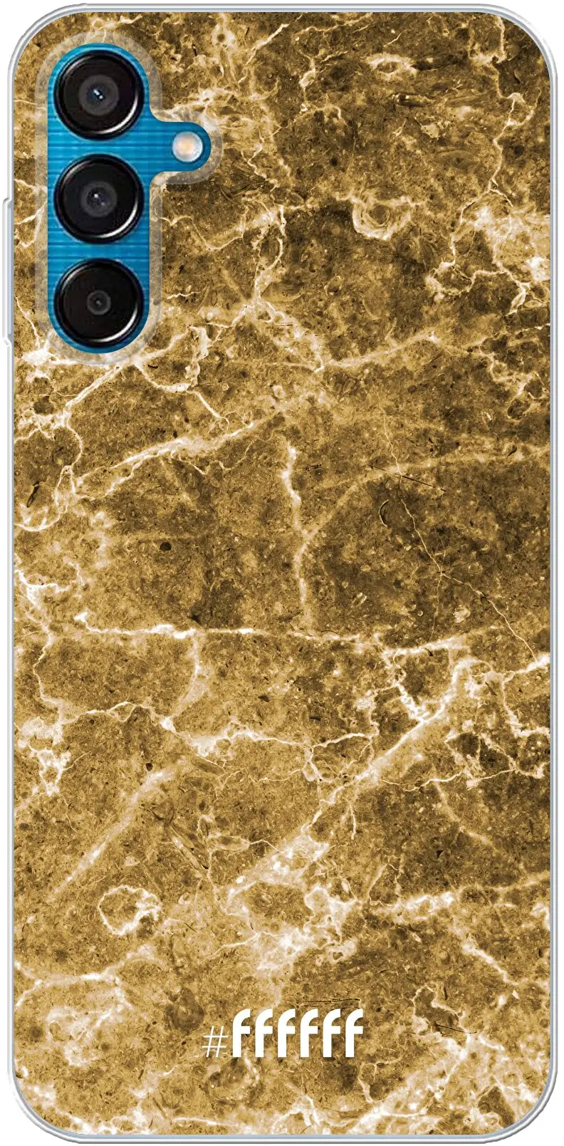 Gold Marble Galaxy M15