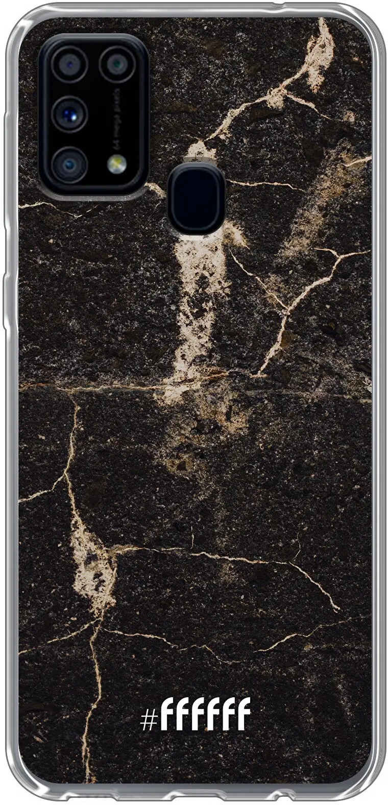 Dark Golden Marble Galaxy M31