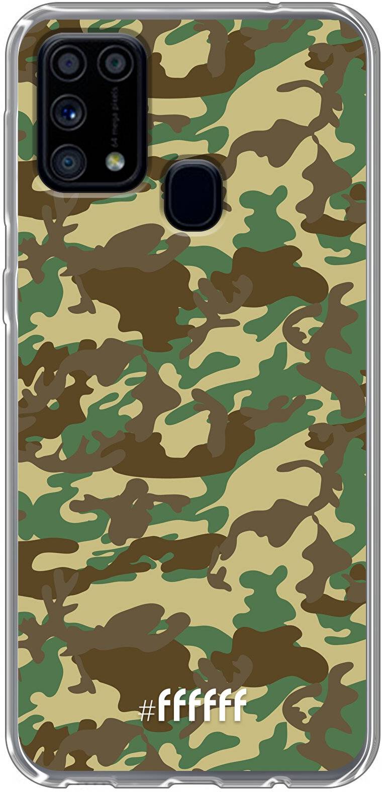 Jungle Camouflage Galaxy M31