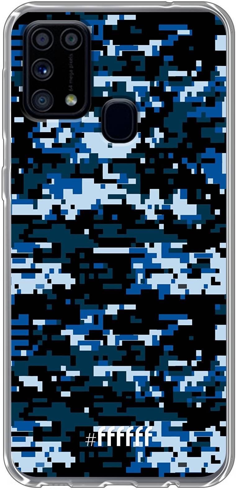 Navy Camouflage Galaxy M31
