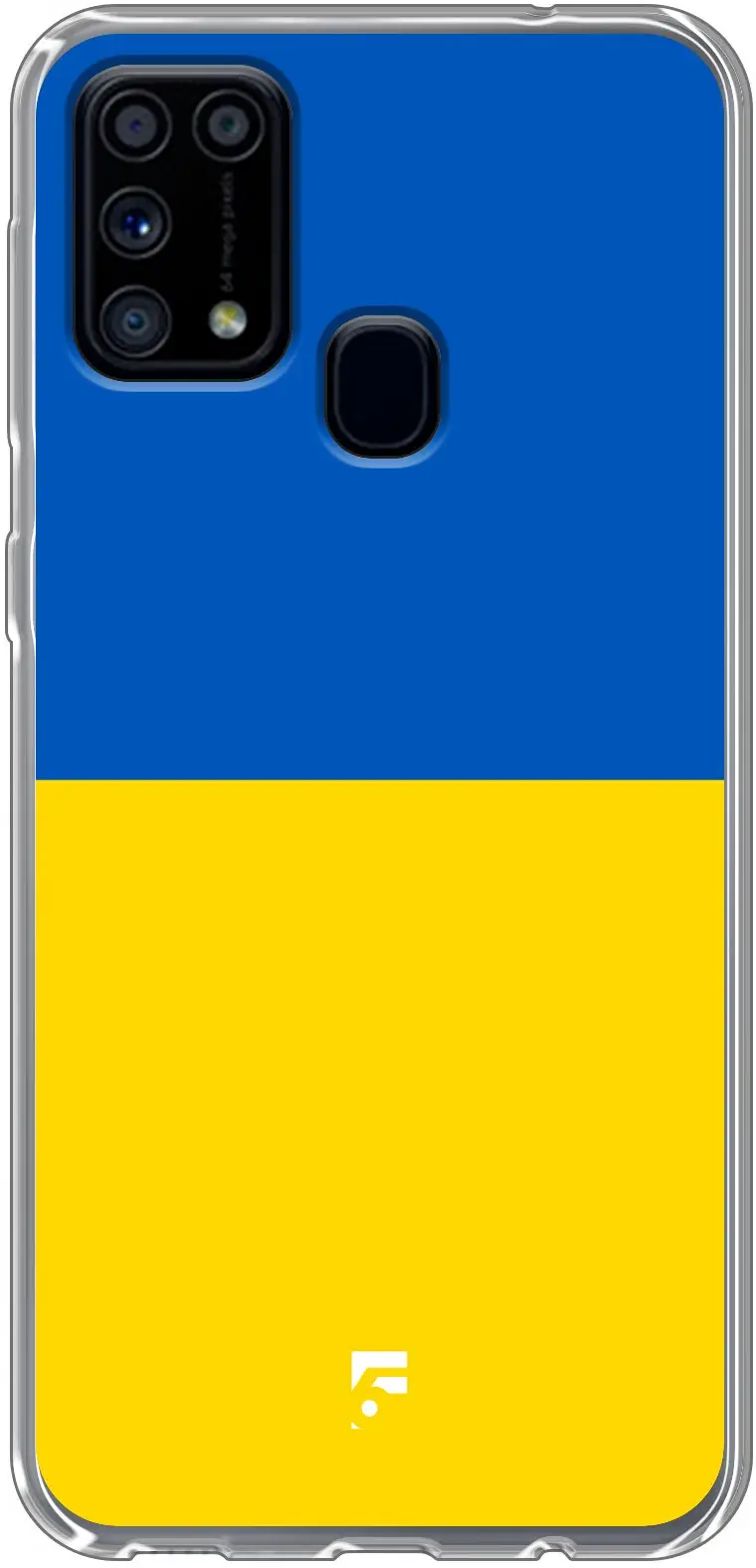 Oekraïense vlag Galaxy M31
