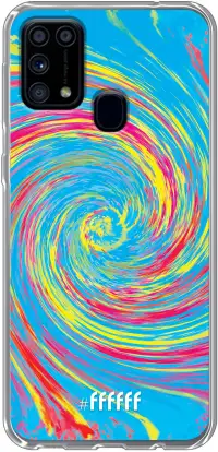 Swirl Tie Dye Galaxy M31