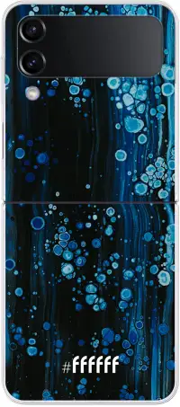 Bubbling Blues Galaxy Z Flip4