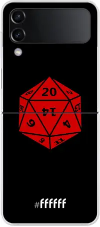 D20 - Black Galaxy Z Flip4