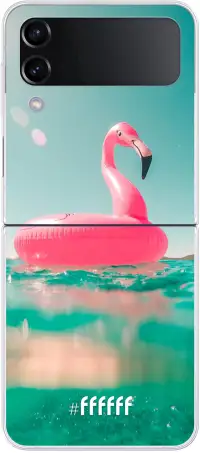 Flamingo Floaty Galaxy Z Flip4