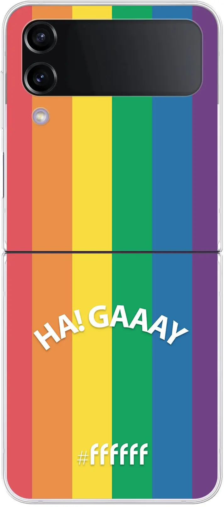 #LGBT - Ha! Gaaay Galaxy Z Flip4