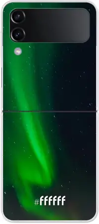 Northern Lights Galaxy Z Flip4